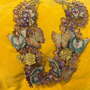 Sassy Jones Hadassa Luxe Butterfly Bib. Never worn.